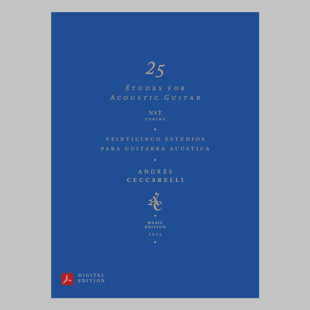 25 Études for Acoustic Guitar (NST) - digital edition