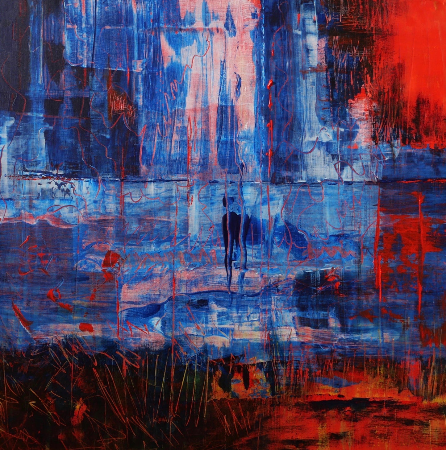 Paesaggio Acquatico [acrylic on canvas]