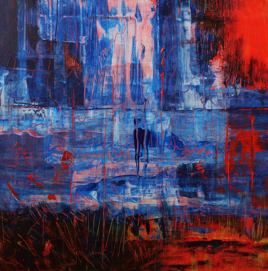 Paesaggio Acquatico [acrylic on canvas]