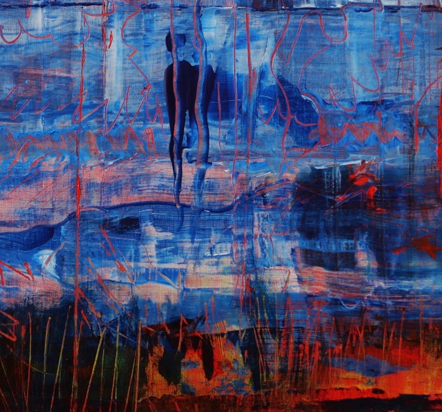 Paesaggio Acquatico [acrylic on canvas]