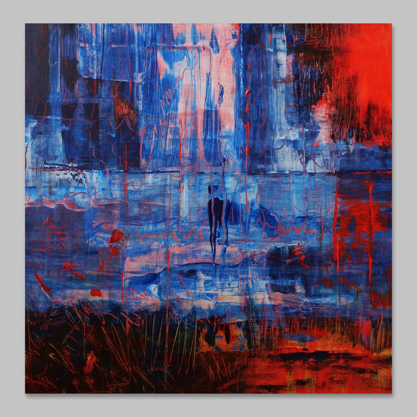 Paesaggio Acquatico [acrylic on canvas]
