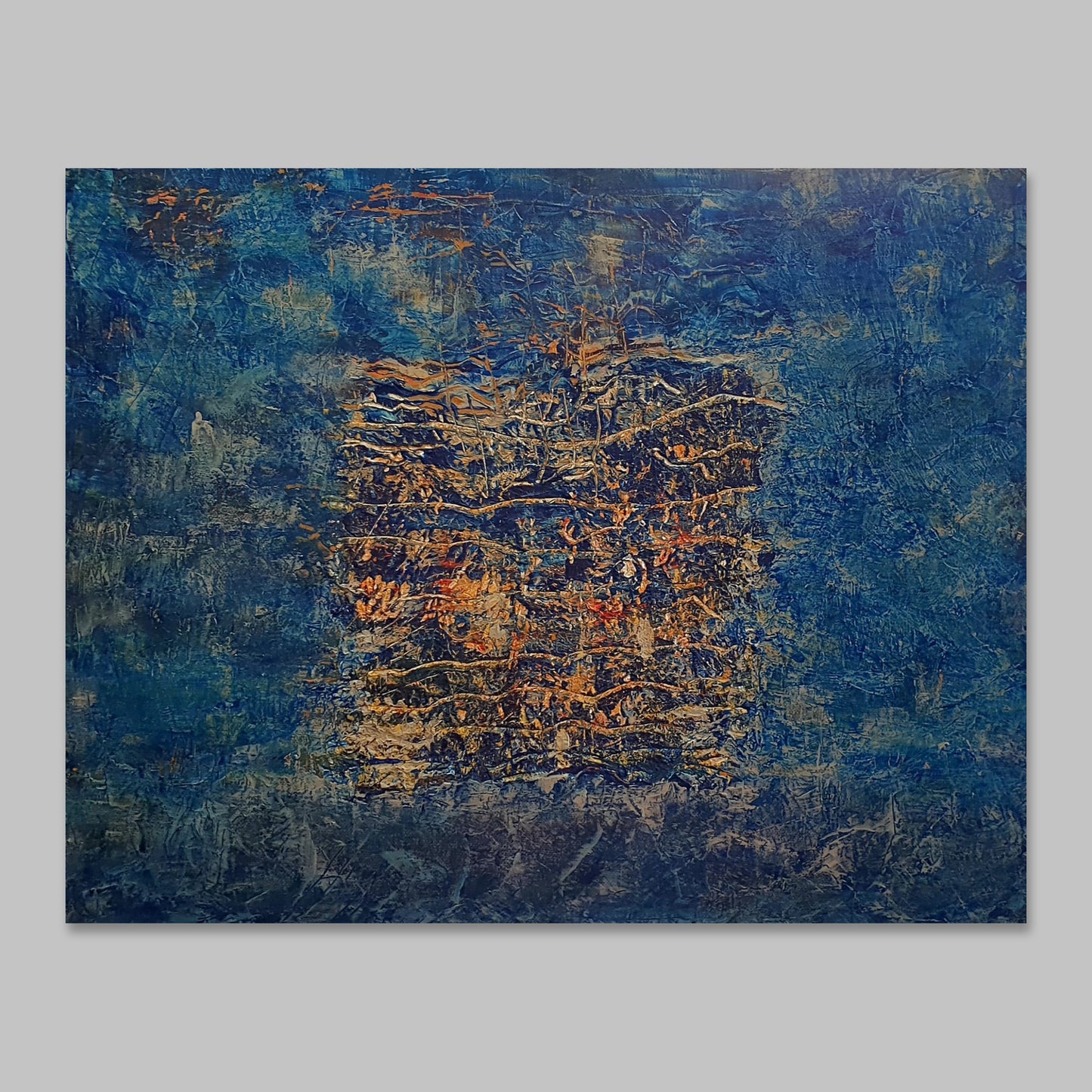 Quadrato Organico [acrylic on canvas]