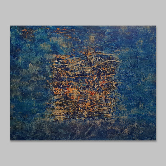 Quadrato Organico [acrylic on canvas]