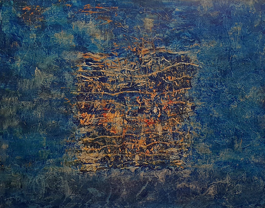 Quadrato Organico [acrylic on canvas]