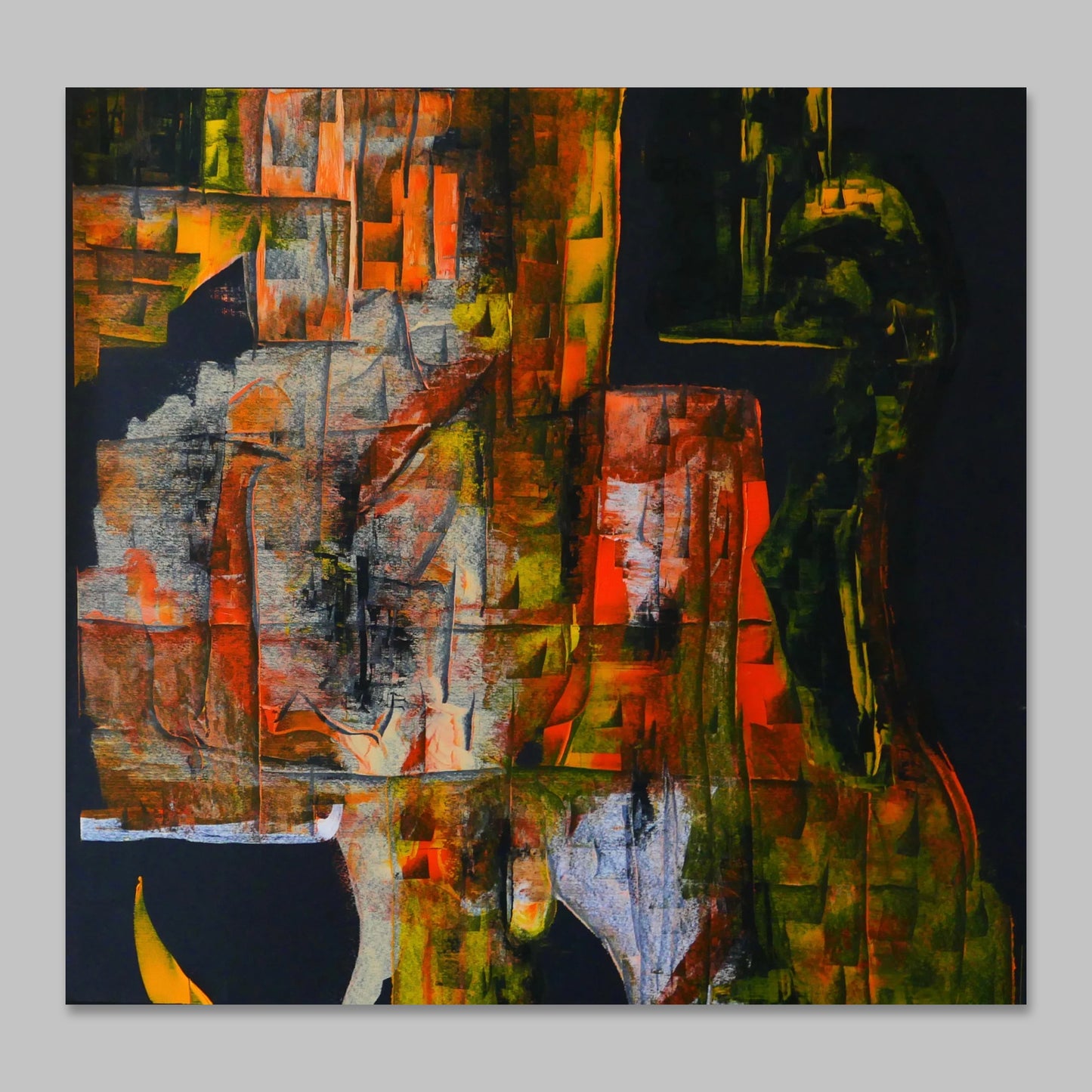 Sezioni Longitudinali [oil on paper]
