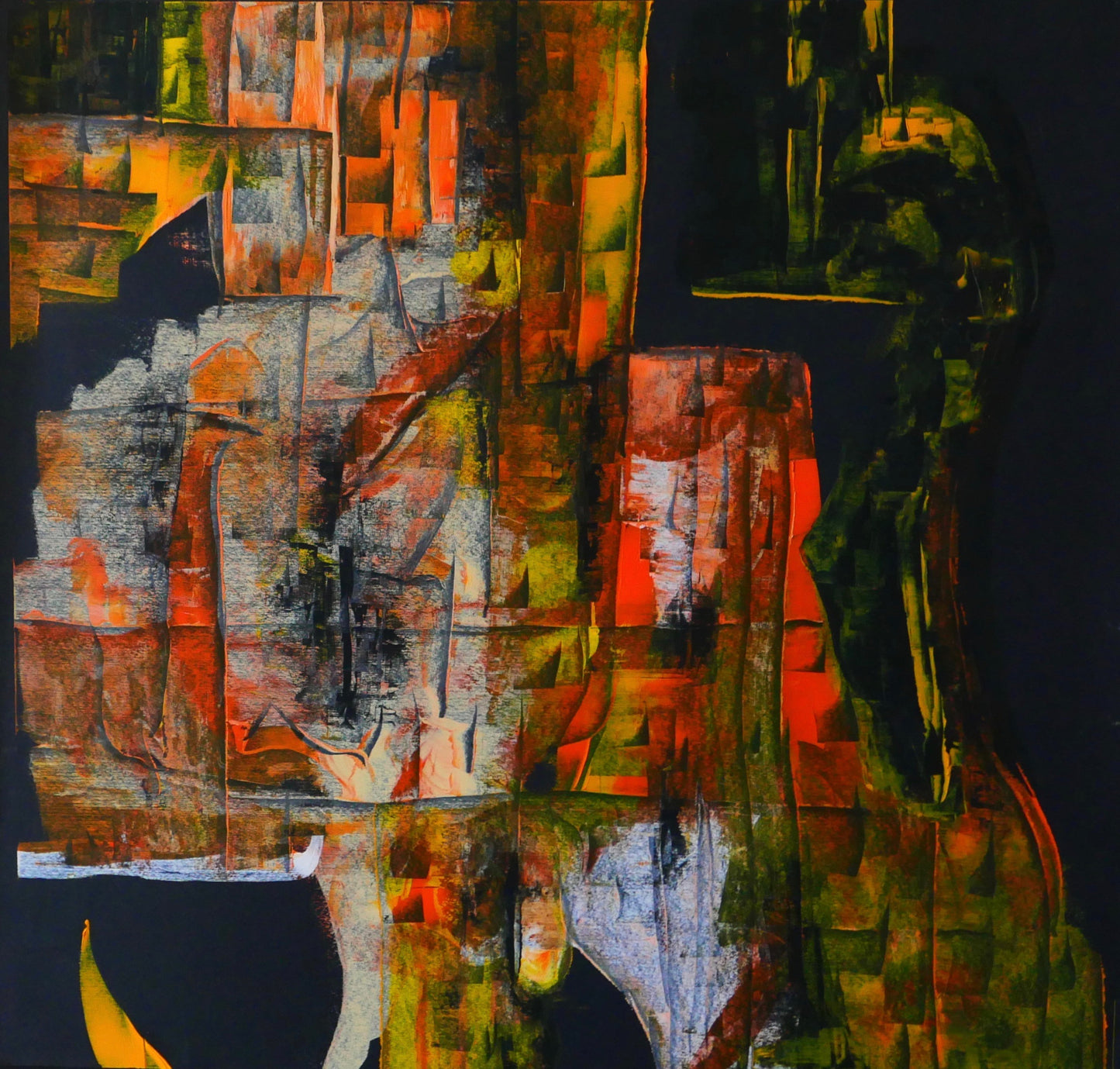 Sezioni Longitudinali [oil on paper]