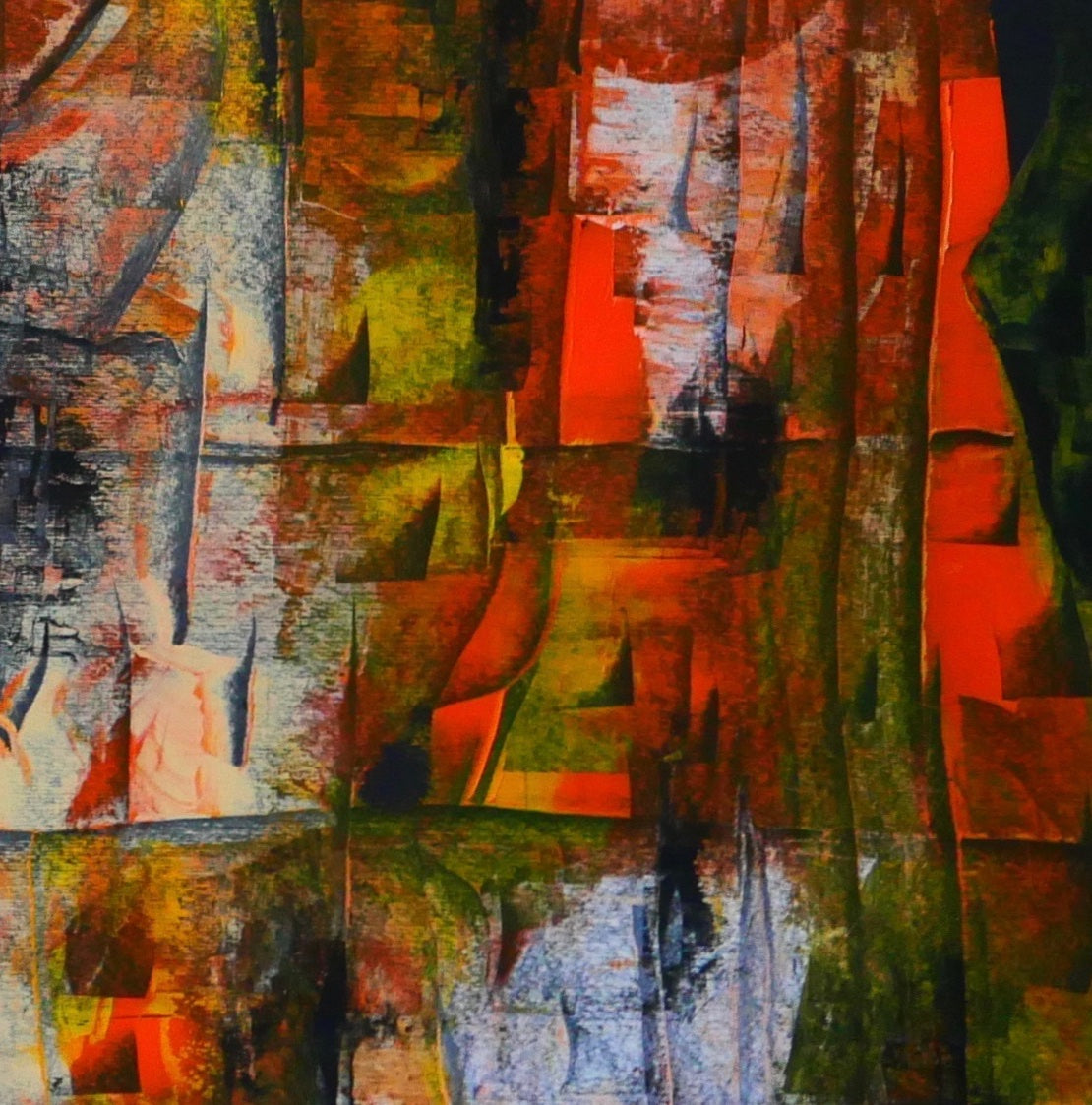 Sezioni Longitudinali [oil on paper]