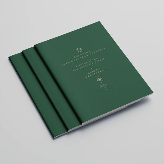 15 Études for Acoustic Guitar [available soon!]